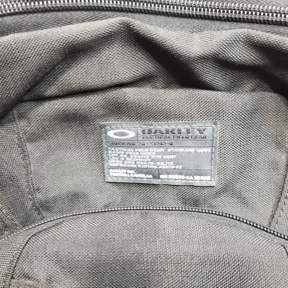 Y2K Oakley Backpack Black Tactical Field Gear Bag